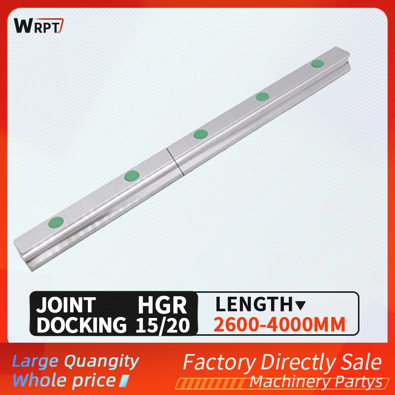 

1 PCS15mm / 20mm Square Linear Guide HGR15 HGR20 2600mm to 4000mm Long (For Docking / Connector Of CNC Part 3D Printer)