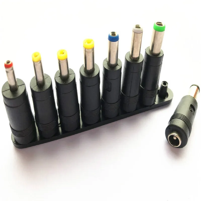 8pcs/Set DC Plugs 5.5x2.1mm Universal Male Jack Connector For AC Power Adapter Computer Cables Connectors Notebook Laptop