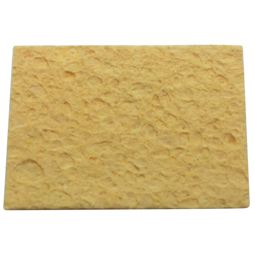 Éponge de nettoyage de remplacement, fer à souder, résistant aux hautes températures, pointe rectangulaire, 10 pièces/lot