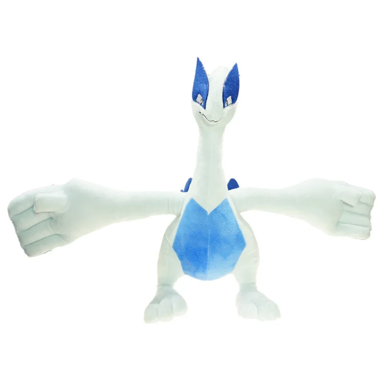 35cm Takara Tomy Pokemon Pikachu God Beast Lugia Soft Stuffed Toys Kawaii Plush Dolls Gift for Kids Christmas