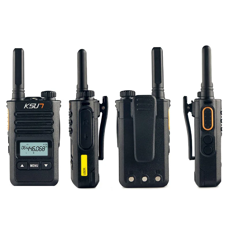 KSUT X-30XKB Mini Walkie Talkie ricetrasmettitore Fm professionale Uhf orologio portatile bidirezionale stazione Radio Talkie-Walkie Wireless