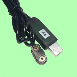 2022 9V Battery Eliminator USB Cable 5V Boost to 9V Voltage Converter Step-up Volt Transformer DC Power Regulator Line For Toy's