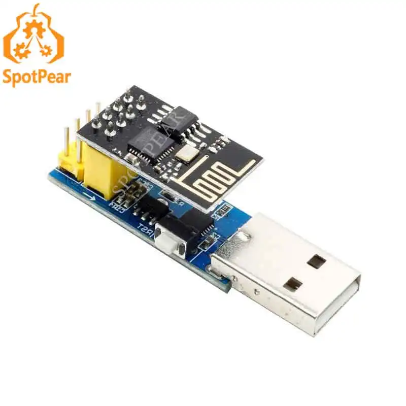 ESP8266 Downloader Programmer Programming Module for WiFi Wireless Transceiver Module ESP-01 ESP-01S