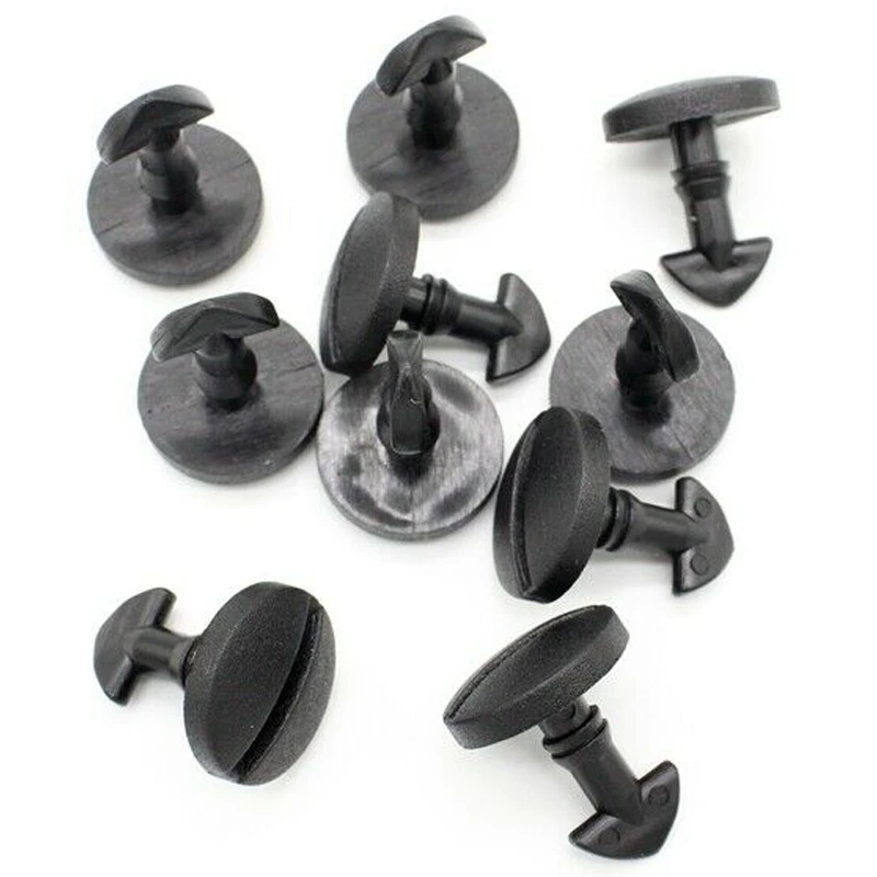 10X DYR500010 Auto Fastener Clips Rear Bumper Tow Cover Clip for Range Rover Sport 05-13 Land Rover Discovery 04-13