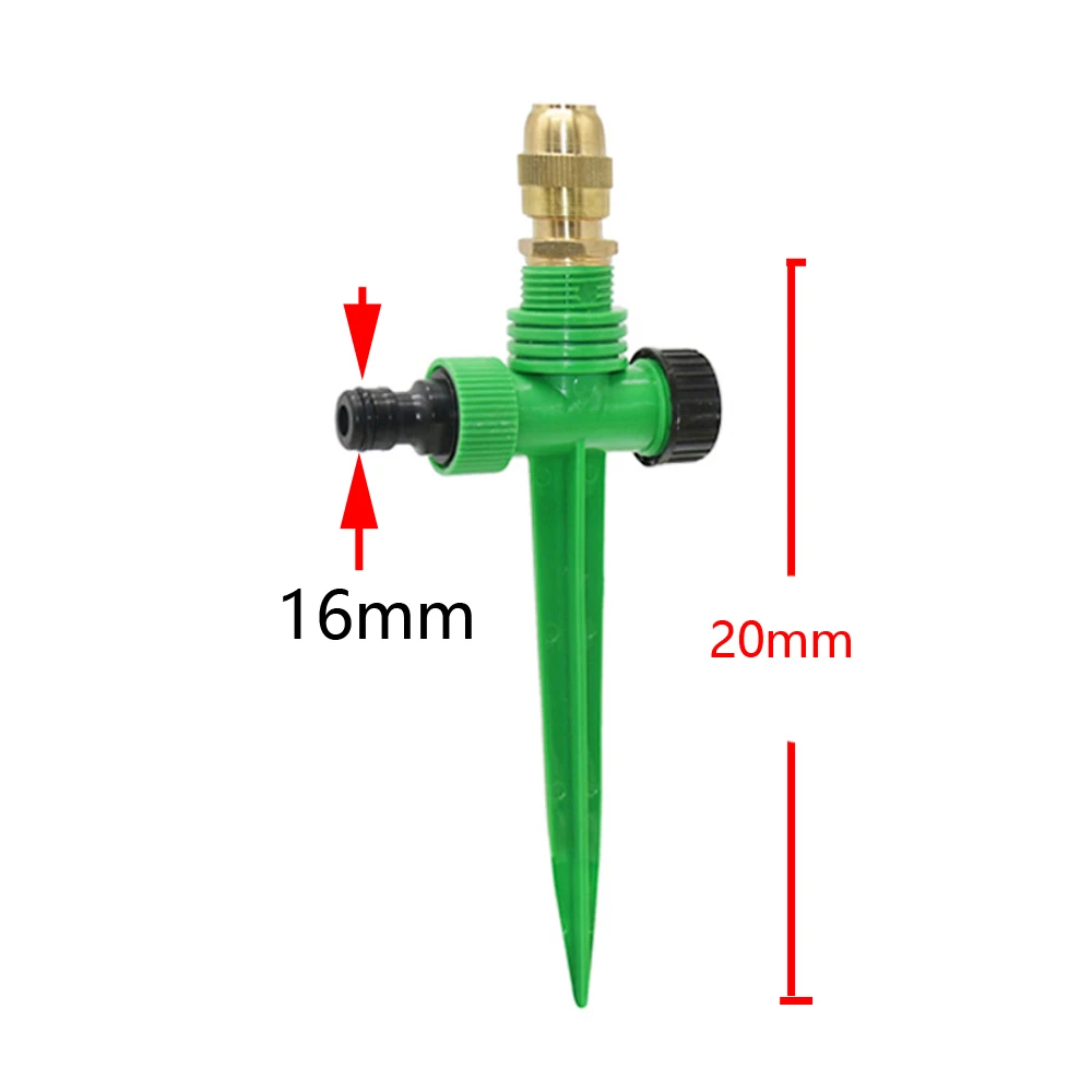 

Латунный ирригационный дождеватель с резьбой 1/2 дюйма и регулируемой насадкой для сельского хозяйства и сада