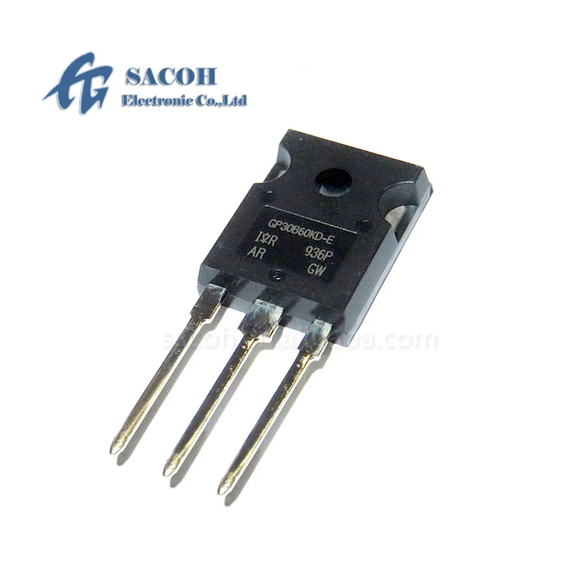 

Refurbished Original 5Pcs/Lot IRGP30B60KD-EP GP30B60KD-E IRGP30B60KD TO-247 30A 600V Power IGBT