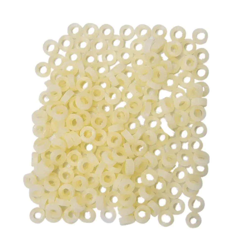 2500Pcs Fishing Rubber Bait Bands for 3mm to 10mm Blood Worm Baits Elastic Band Fishing Lure Random Color