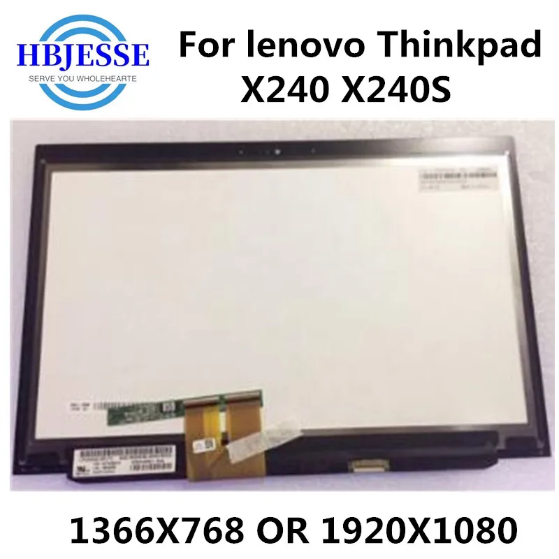 Imagem -02 - Original para Lenovo Thinkpad X240 X240s 12.5 Montagem da Tela Lcd de Toque Fru 00hn899 00hn840 00hn839 Lp125wh2 Lp125wf2