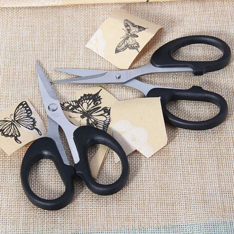 Embroidery Mini Sewing Scissors Stainless Vintage Steel Fine Point Precision Craft Fabric School Scissors Tijeras Para Costura E