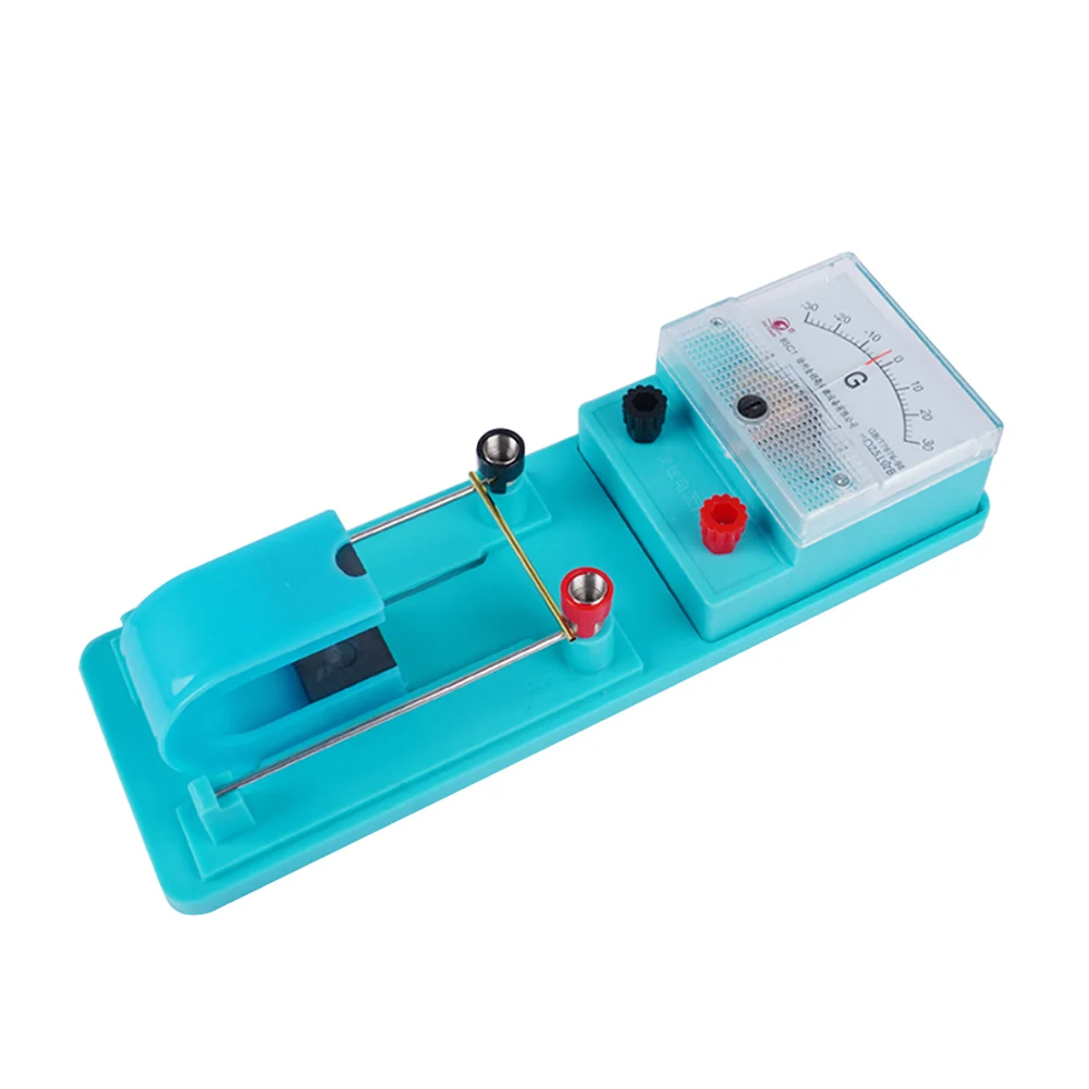 Electromagnetic induction Force of magnetic field on current Sensitive ammeter Teaching demonstration electromagnetics