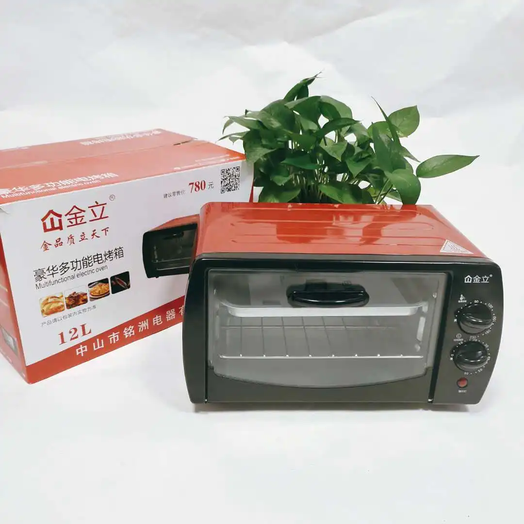 Forno doméstico 12 l inteligente forno elétrico cozimento bolo de batata automática mini pequeno forno multifuncional cozinhar forno