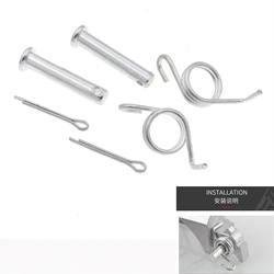 Footpegs Washers Springs Cotter Pins Kit For T4 CRF50 CRF250X CRF450X CRF250R CRF450R Pit Dirt Motor Trail Bike Motocross