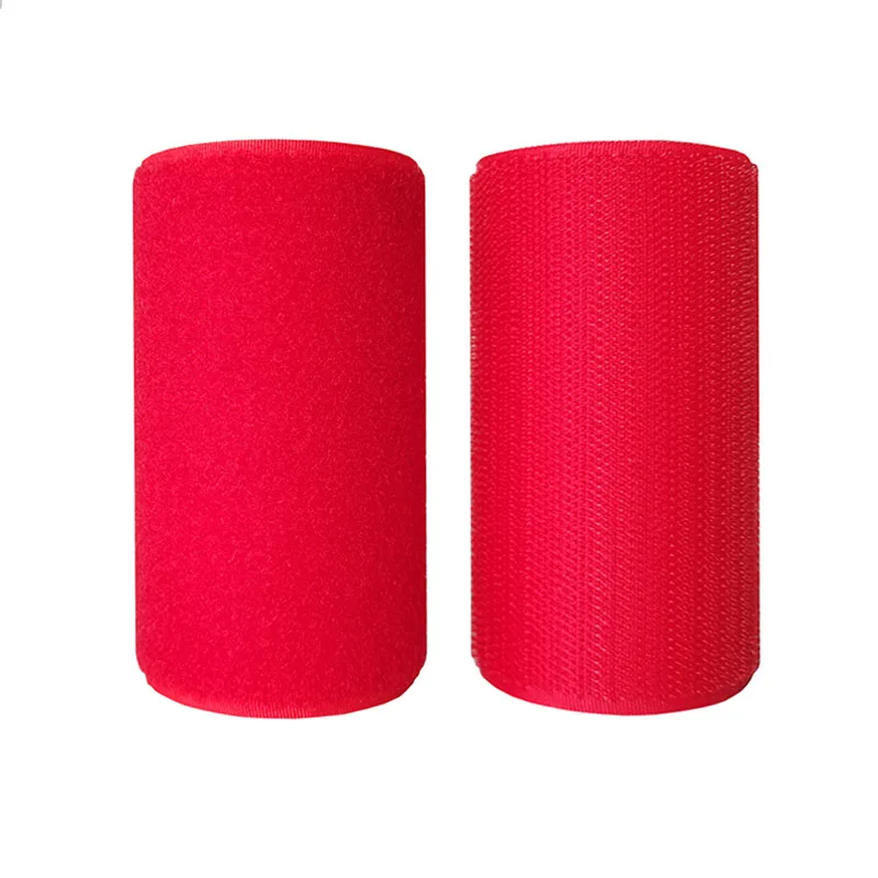 10CM Width Red s No Adhesive Fastener Tape Hook And Loop Sewing  Accessories Tape Sticker  Strap Couture Strip Clothing DIY