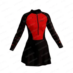 Triathlon Vestidinho Bicycle Vestidinho Female Limited Little Dress Saia Mtb Cycling Skirt Skinsuit Ciclismo Siamese Skirt 2022