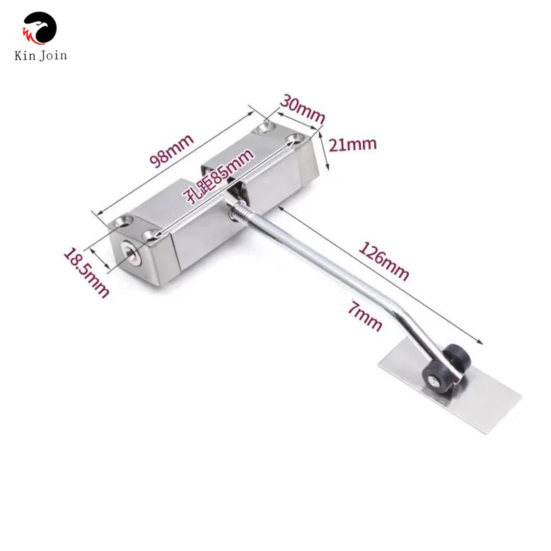 Cánh Cửa Đóng Tự Động Dây Thép Không Gỉ Mùa Xuân Cửa Cửa Đóng Thiết Bị Có Thể Điều Chỉnh Thiết Bị Nội Thất Cửa Phần Cứng