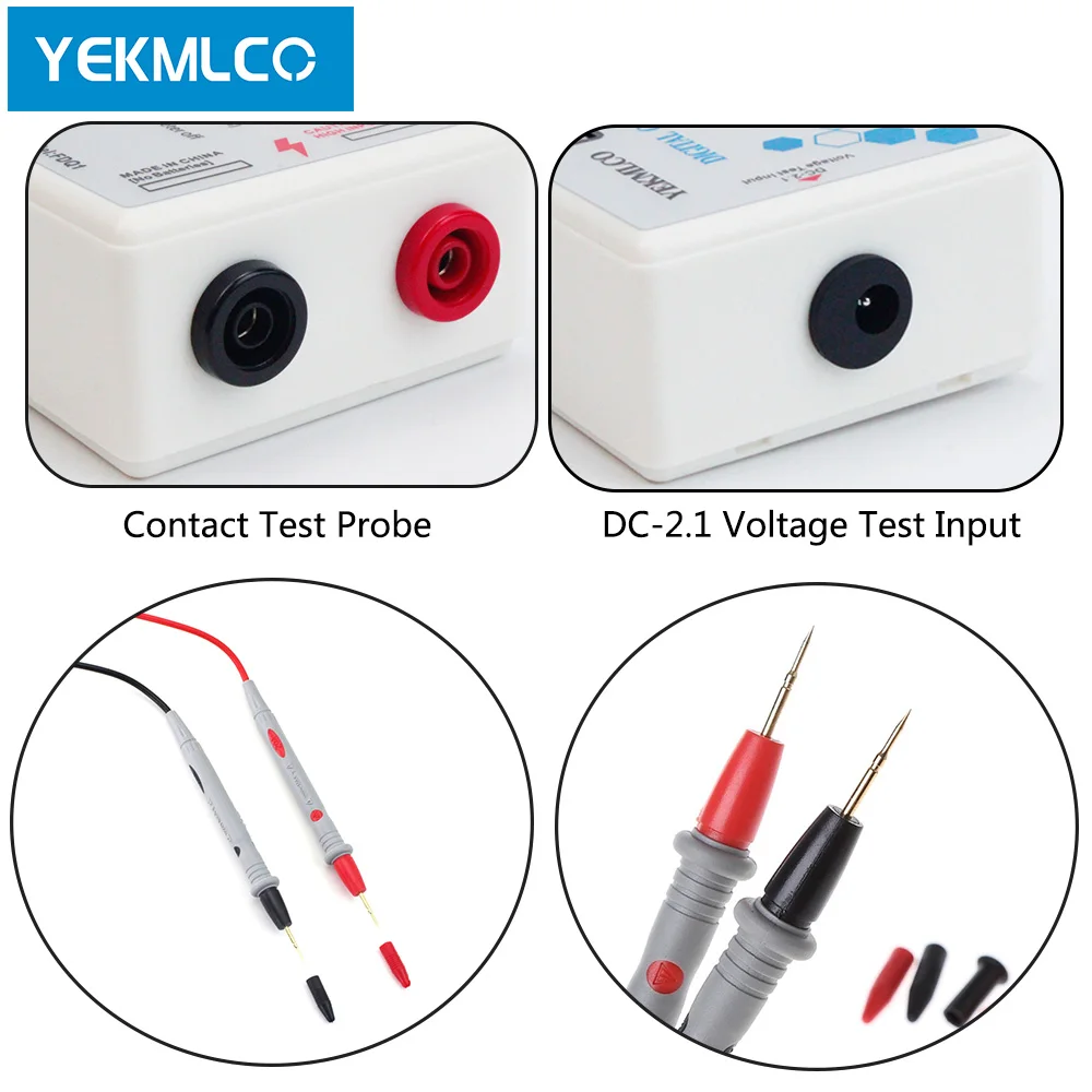 YEKMLCO Digital Capacitor Discharger Protection Electrician Quickly High Voltage 1000V Fast Discharging Tool for Electronic