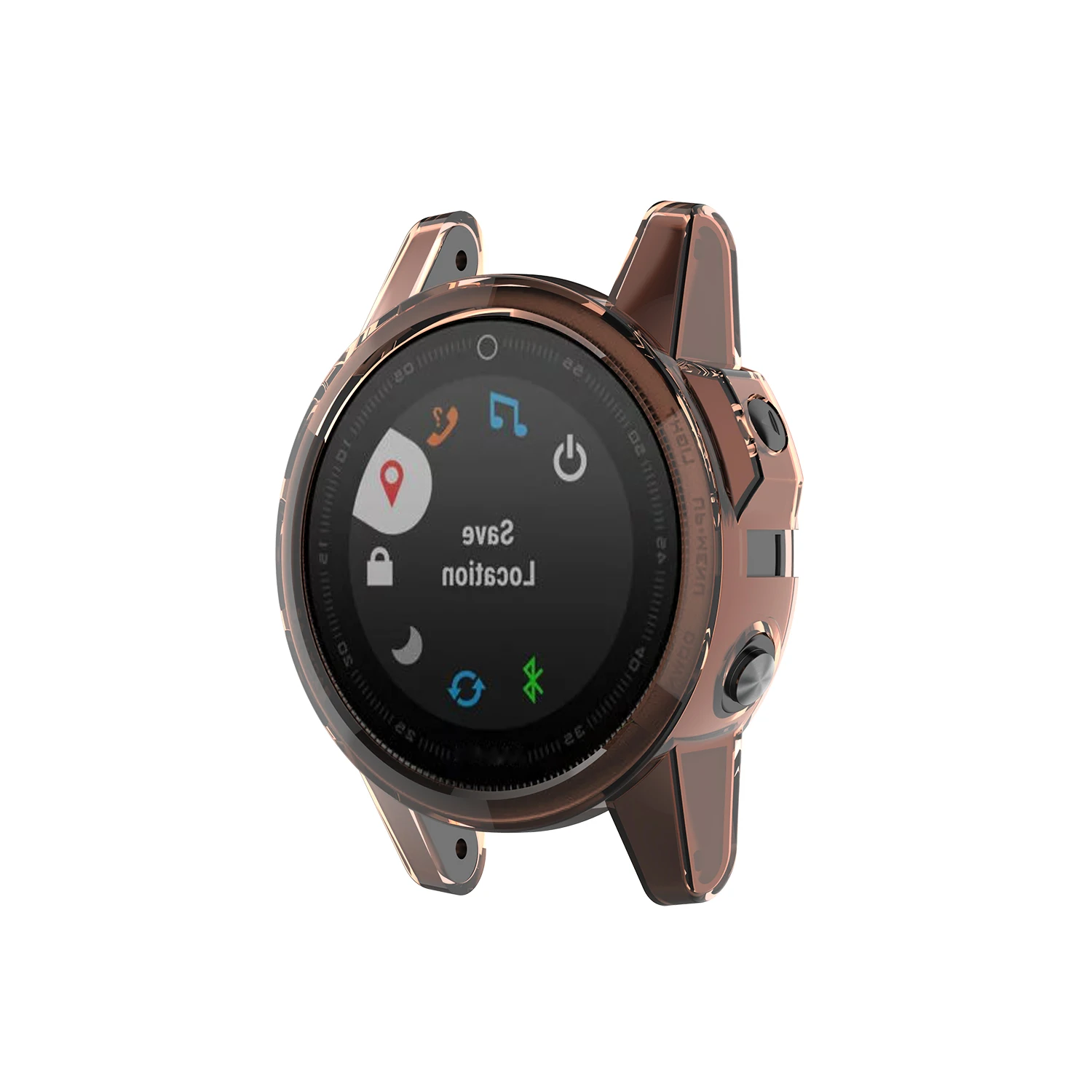 حافظة حماية ذكية خفيفة الوزن من السيليكون غطاء حماية لساعة Garmin Fenix 5S/5S Plus الرياضية غطاء عالي الجودة