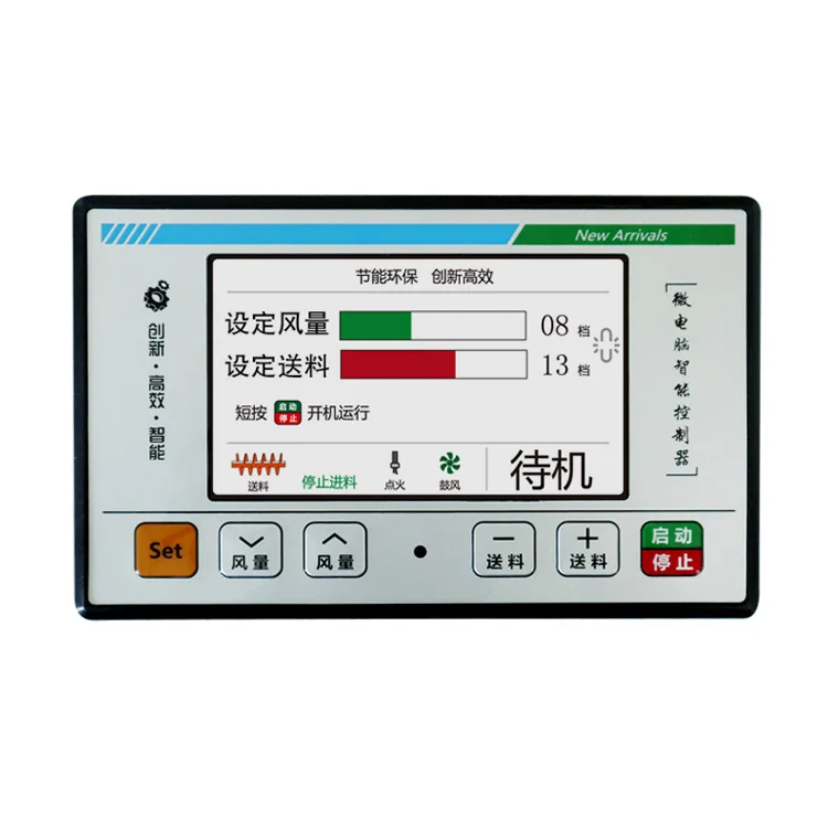 Biomasa Pellet Combustor Controller mikrokomputer inteligentny kontroler tytoniu do herbaty i dymu