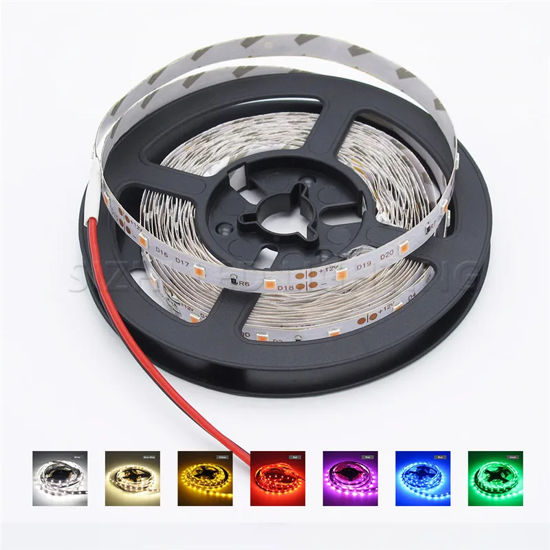 

Ultra Bright 300leds 5M Full Set LED Strip Light Ribbon Flexible 60leds/m SMD 2835 12V DC 1m/4m/5m/10m/Green Red Blub Warm White