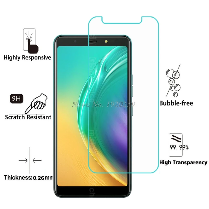 Tempered Glass For Tecno POP 4 Pro Screen Protector Explosion-Proof On Tecno Tecno POP 4 Pro Screen Cover Protective Film Glass