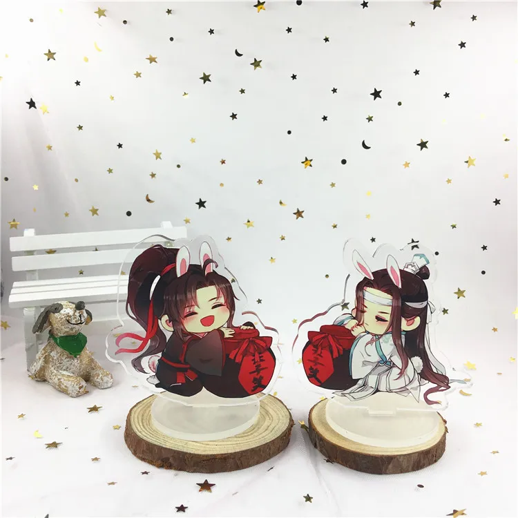 Anime modaozhushi acrylic stand figure model plate holder cake topper anime comic game