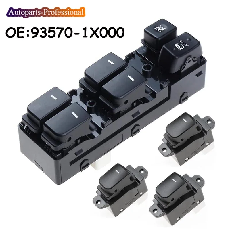 Car 93570-1X000 935701X000 For Kia FORTE Cerato 2010 2011 2012 Electric Power Master Window Control Switch Button 93580-1X000