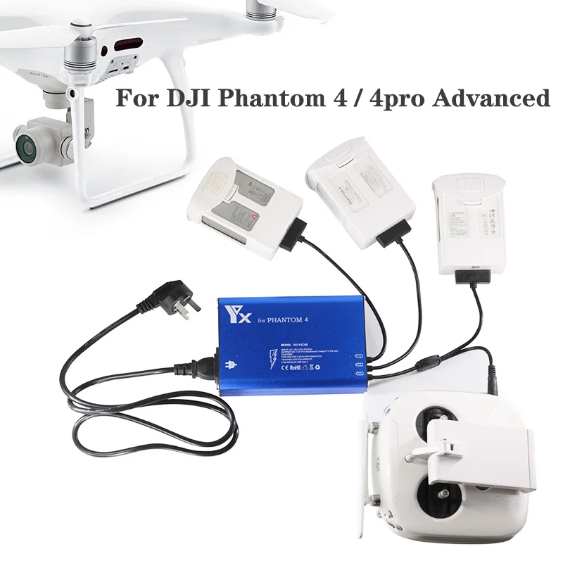 for-dji-phantom-4-advanced-4pro-drone-battery-remote-controller-quick-charger-4-in-1-intelligent-parallel-power-hub-new-parts