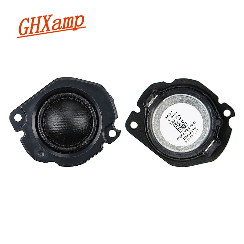 

GHXAMP 20W 1 Inch Tweeter Unit Silk Film High Pitch Treble Loudspeaker T20N6A 6 OHM 2Pcs