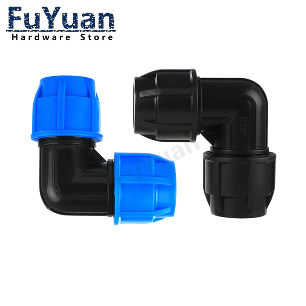 1PCS pipe fitting PP pipe quick joint tap tube direct 20/25/32/40/50/63mm Fast Water pipe Connector