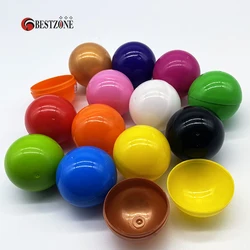 100 pz/lotto diametro 50MM 2 pollici di plastica rotonda PP capsule giocattolo palla a sorpresa vuota può aprire bambini bambino per distributore automatico