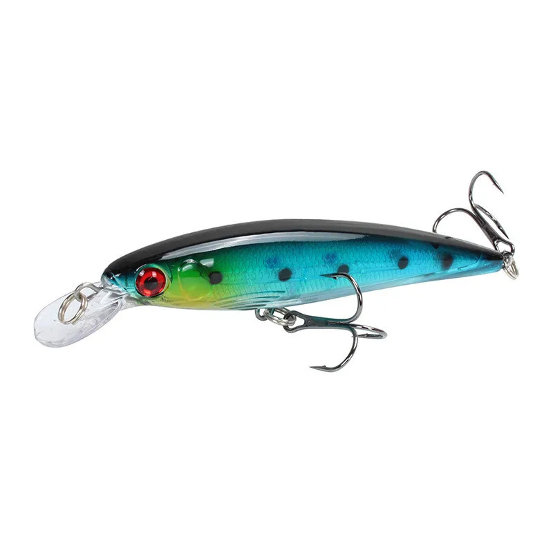 Floating Laser Minnow Fishing Lure 11cm 13.5g Crankbait Aritificial Plastic Hard Bait Bass Wobblers Carp Fishing Tackle Pesca