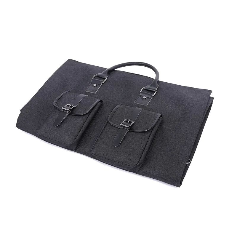 Imagem -06 - Multifuncional Masculino Duffle Bolsa Grande Capcocidade Bolsas de Bagagem à Prova Impermeável Água Viagem Terno Bolsa de Armazenamento com Sapatos Bolsa Organizador