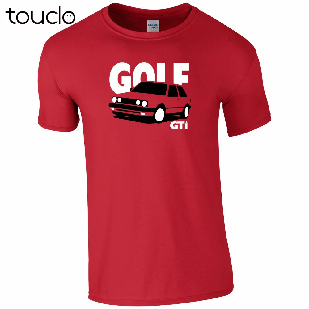 2021 Newest Men\'s Funny t shirt Golfer GTi Mk2 Inspired T-Shirt Gift For Dad, Uncle, Brother t-shirt Printed Tee Shirts Short