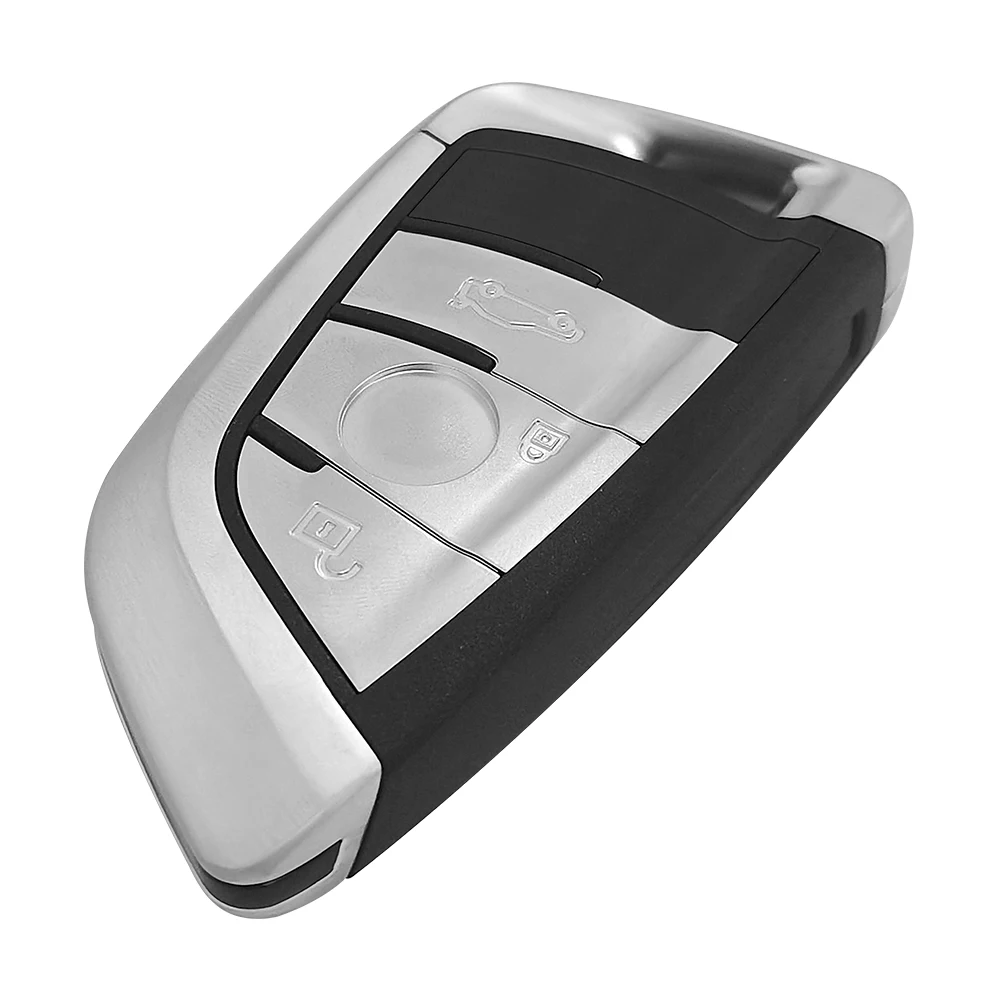 XNRKEY 3/4 Taste Smart Remote-Auto Schlüssel Shell Fob für BMW CAS4 F 3 5 7 Serie E90 E92 E93 x5 F10 F20 F30 F40 Schlüssel Shell Abdeckung