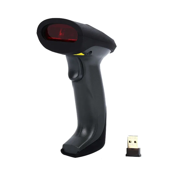 Handheld Barcode Scanner 2D Auto- induction CMOS Wireless & Wired Barcode Reader with 2.4G Operating Channel