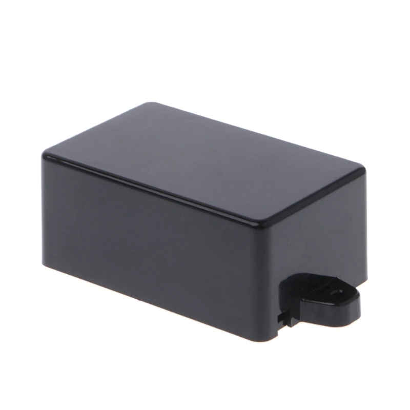 Waterproof Plastic Electronic Enclosure Project Box Black Instrument Case 82x52x35mm Connector Electrical Equipment