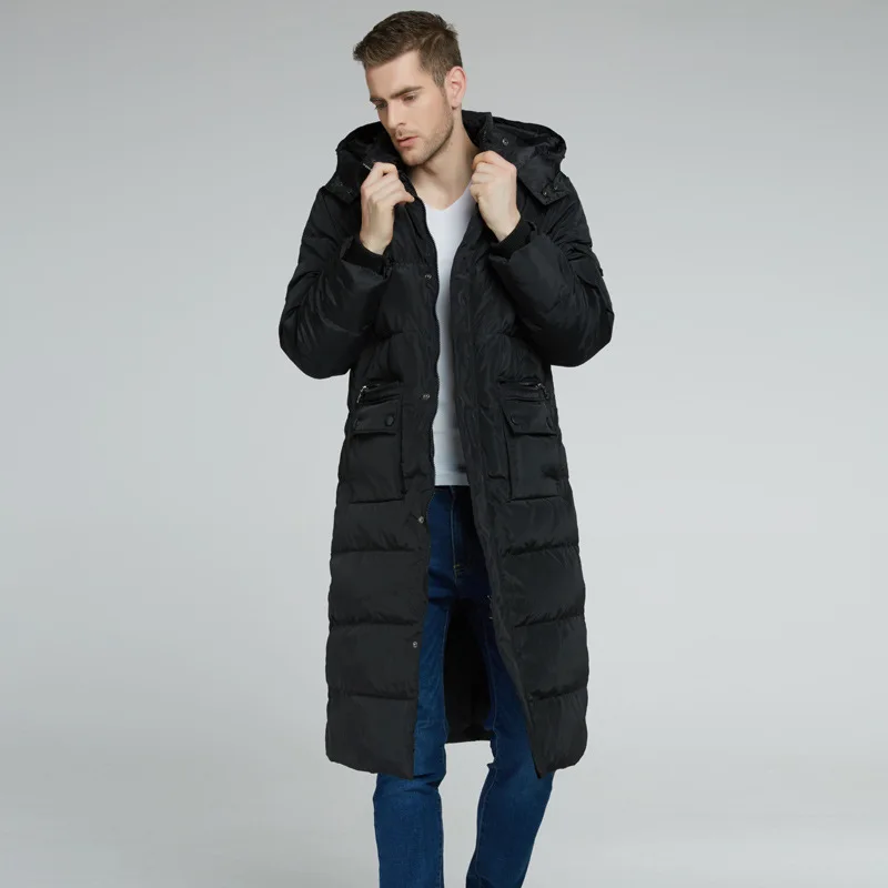 90% White Duck Down Jacket Men Korean Winter Coat Men Hooded Puffer Jacket Men Down Coat Warm Parka Abrigo YY1987