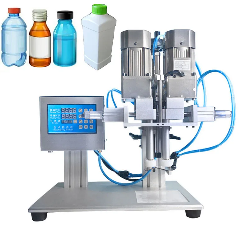 Pneumatic Automatic Capping Machine Cosmetic Capping Machine Spray Bottle Capping Machine,Laundry Liquid Capping Machine