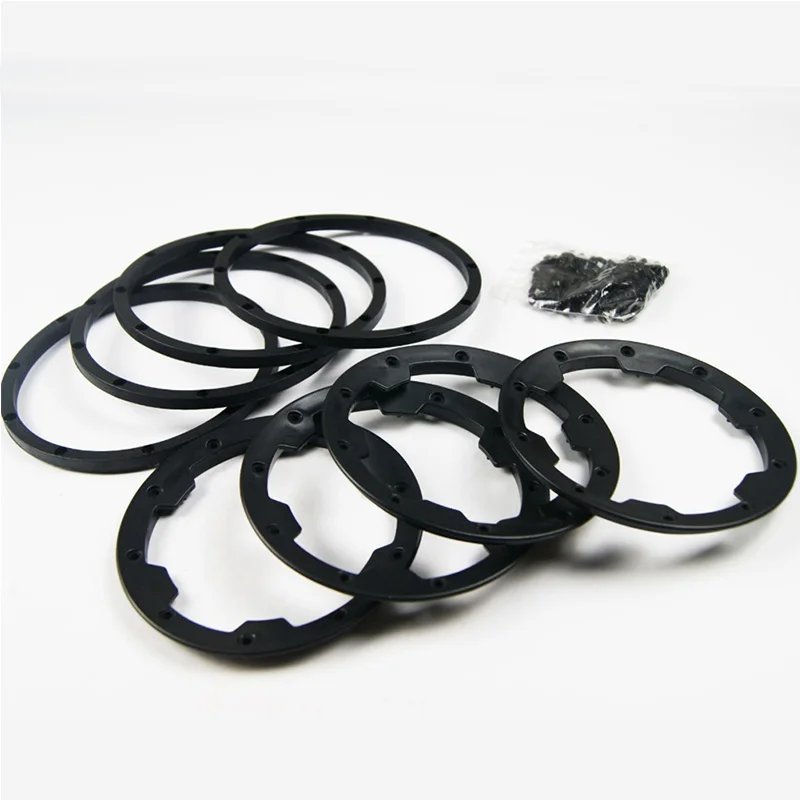 Beadlock Set of Front and Rear Wheel for 1/5 Rofun Rovan KM HPI Baja 5b SS Rc Car Toys Parts