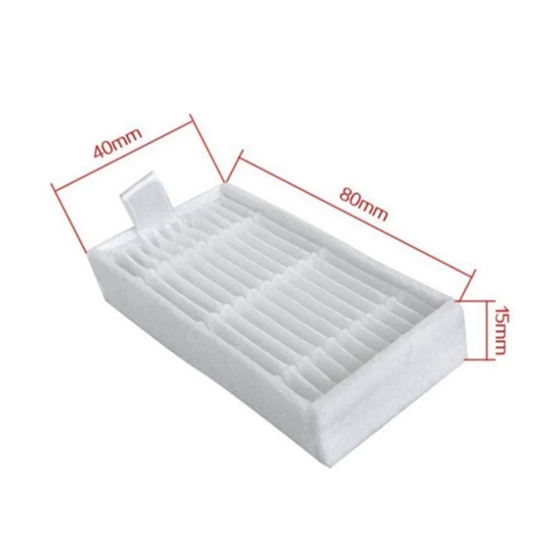 Аксессуары для швабры с первичным фильтром для ILIFE v55 pro HEPA фильтр, боковая щетка chuwi ilife v55 pro