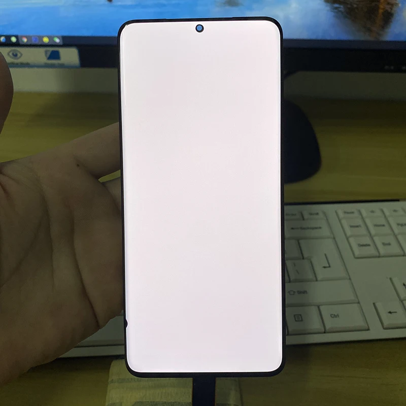 With Defect Amoled G985F LCD For Samsung S20 Plus LCD Touch Screen With Frame For S20 Plus SM- G985A G985U G986F/DS Display