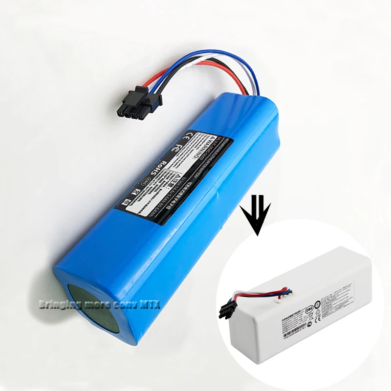 Substituir a substituição varrendo esfregando robô bateria P1904-4S1P-MM para xiaomi mijia mi varrendo esfregar robô aspirador de pó 1c