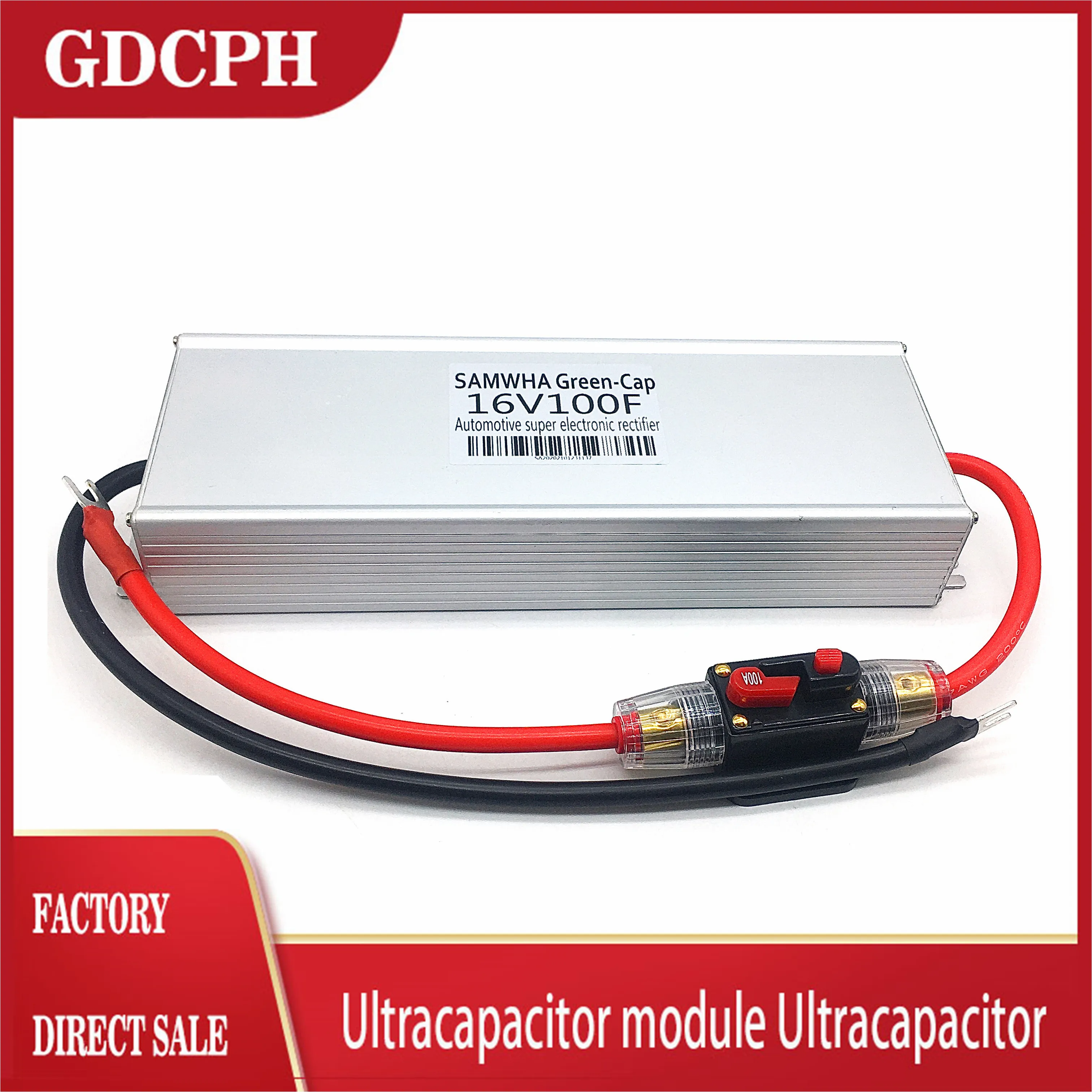 SAMWHA Green-Cap 16V100F Ultracapacitor prostownik motoryzacyjny elektroniczny prostownik 2.7V 600F kondensator rozruchow