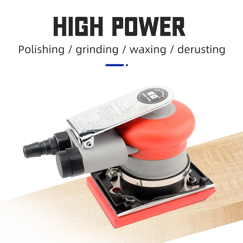 Pneumatische Schuurmachine Air Schuren Polijstmachine Polijstmachine Tool Air Sander 12000Rpm Houten Meubelen Voor Paint Care Ontroesten
