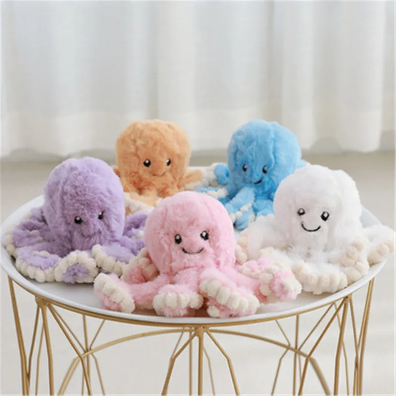 Cute Octopus Plush Toy Pillow Comfort Doll Puppet Doll Marine Plush Toy Home Decor Creative Animal Dolls Children Baby Gifts