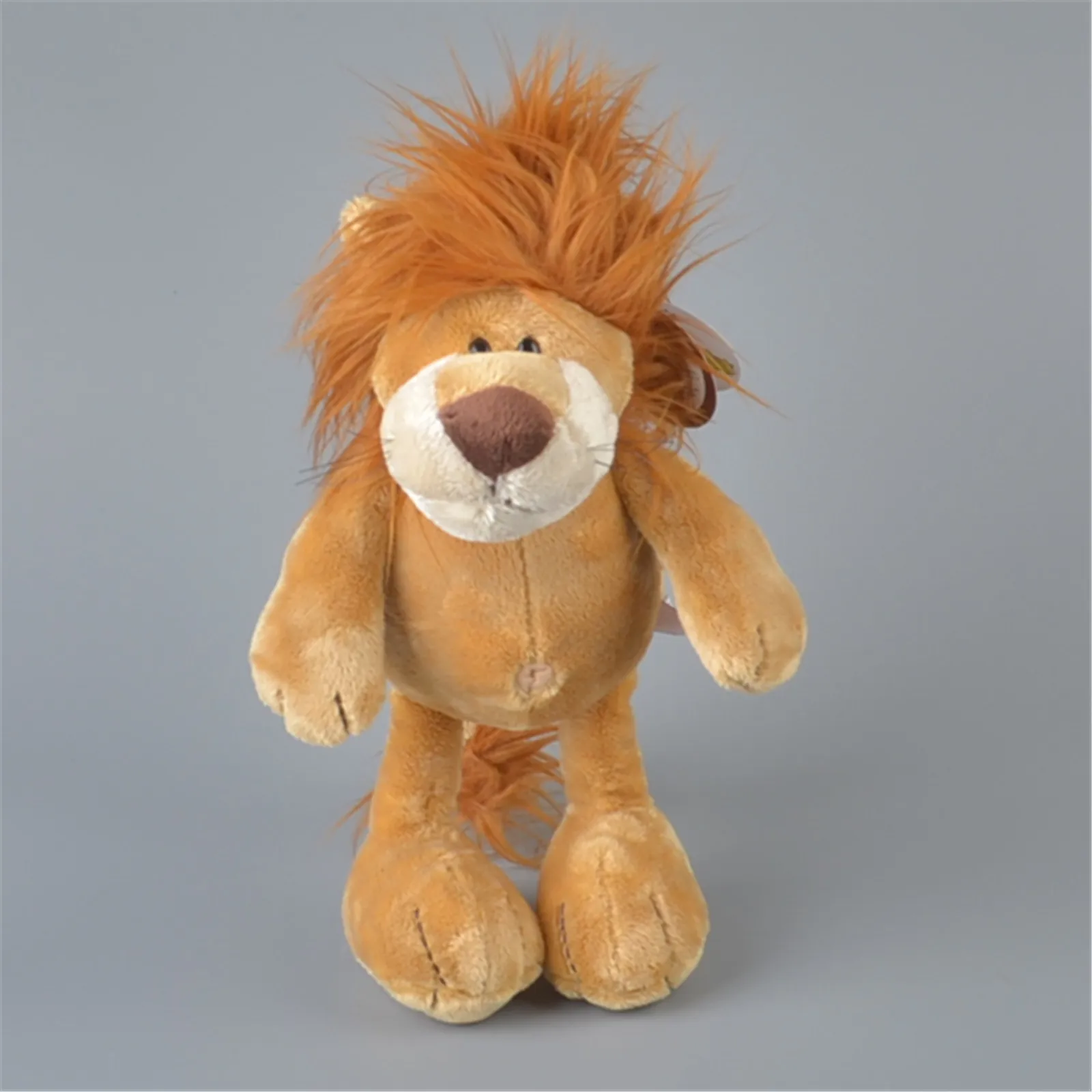 25cm-45cm Nette Gefüllte Puppe Dschungel Brother Tiger Elefant Affe Lion Giraffe Plüsch Tier Spielzeug Besten Geschenke für Kinder Weihnachten