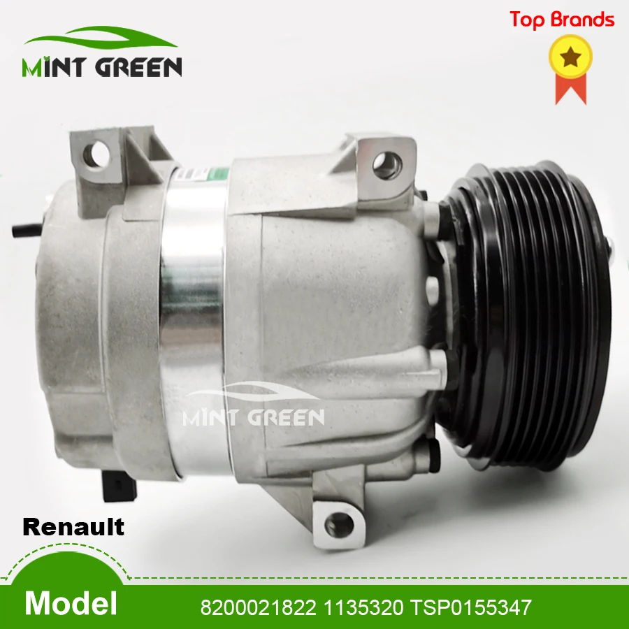 

For Auto AC Compressor 8200021822 1135320 TSP0155347 for Car RENAULT LAGUNA II 1.8 1.9 2.0 VEL SATIS 2.0