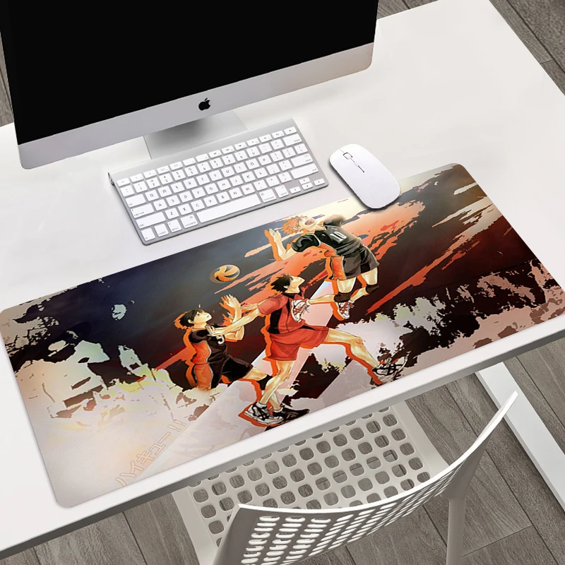 

Haikyuu Mouse Carpet Large Pad Pc Gamer Complete Cute Gaming Mat Cabinet Desk Varmilo Computer Keyboard Hot Xxl Mause Pads Girl