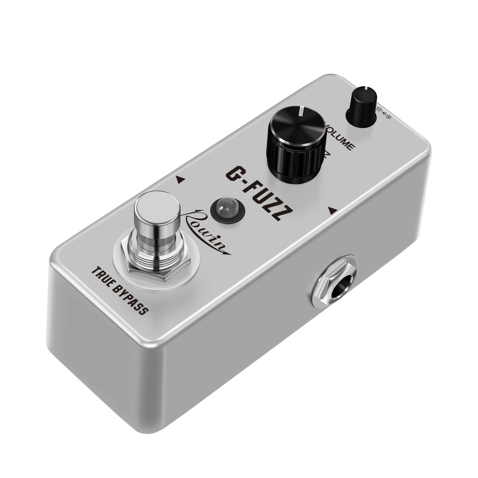 Rowin G-FUZZ 빈티지 게르마늄 아날로그 퍼즈 기타, 베이스 이펙트 페달, 트루 바이패스 LEF-322