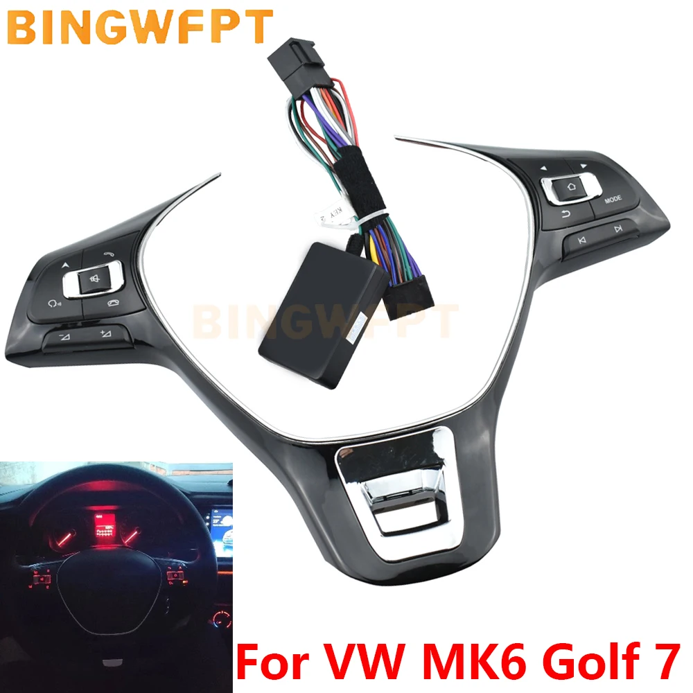 For VW for Volkswagen MK6 Golf 7 Jetta Polo Brandnew steering wheel control button switch volume button audio switch button